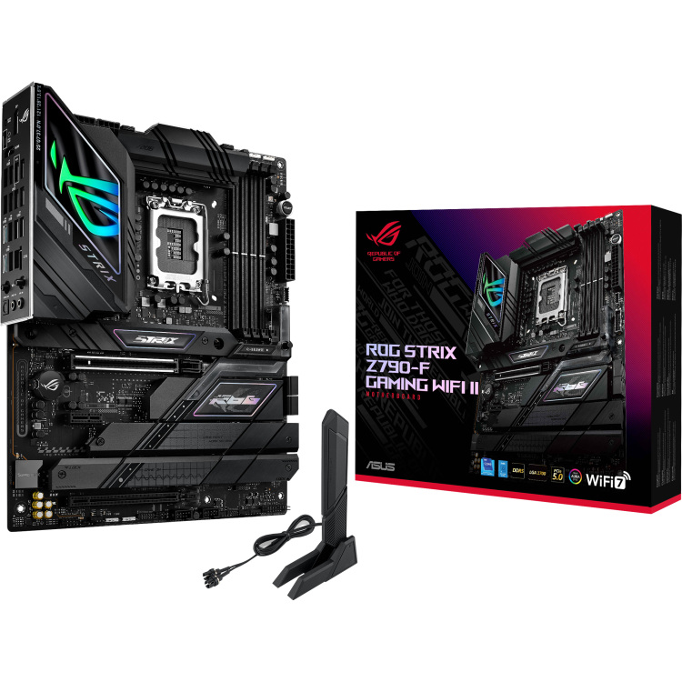 ASUS ROG STRIX Z790-F GAMING WIFI II moederbord RAID, 2.5 Gb-LAN, WLAN, BT, Sound, ATX