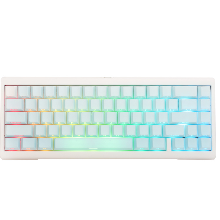 Ducky ProjectD Tinker 65 - POM Edition met QMK/VIA toetsenbord RGB led, Double-shot PBT, Hot-swappable POM, Gasket mount, 65%