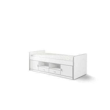 Vipack kajuitbed Bonny - wit - 78,5x97,5x207 cm - Leen Bakker