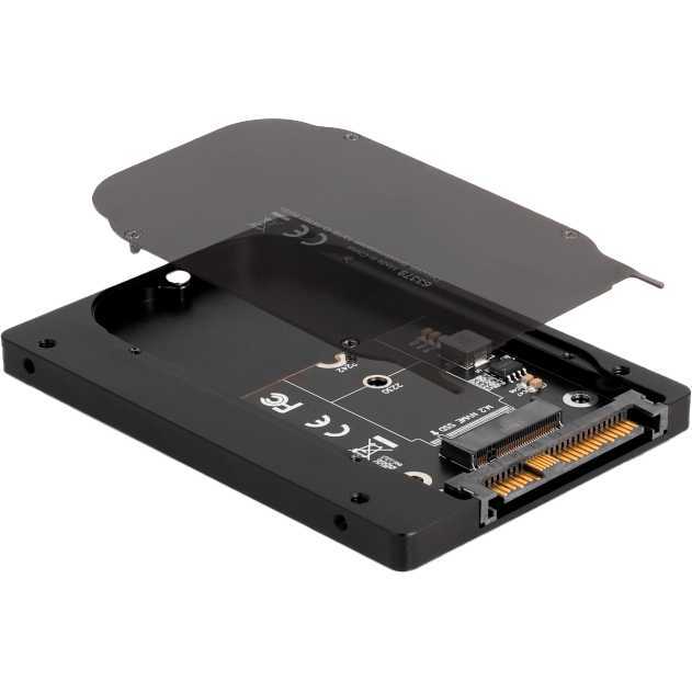DeLOCK 2.5" Converter U.2 SFF-8639 to M.2 NVMe Key M - 7 mm converter Key M - 7 mm