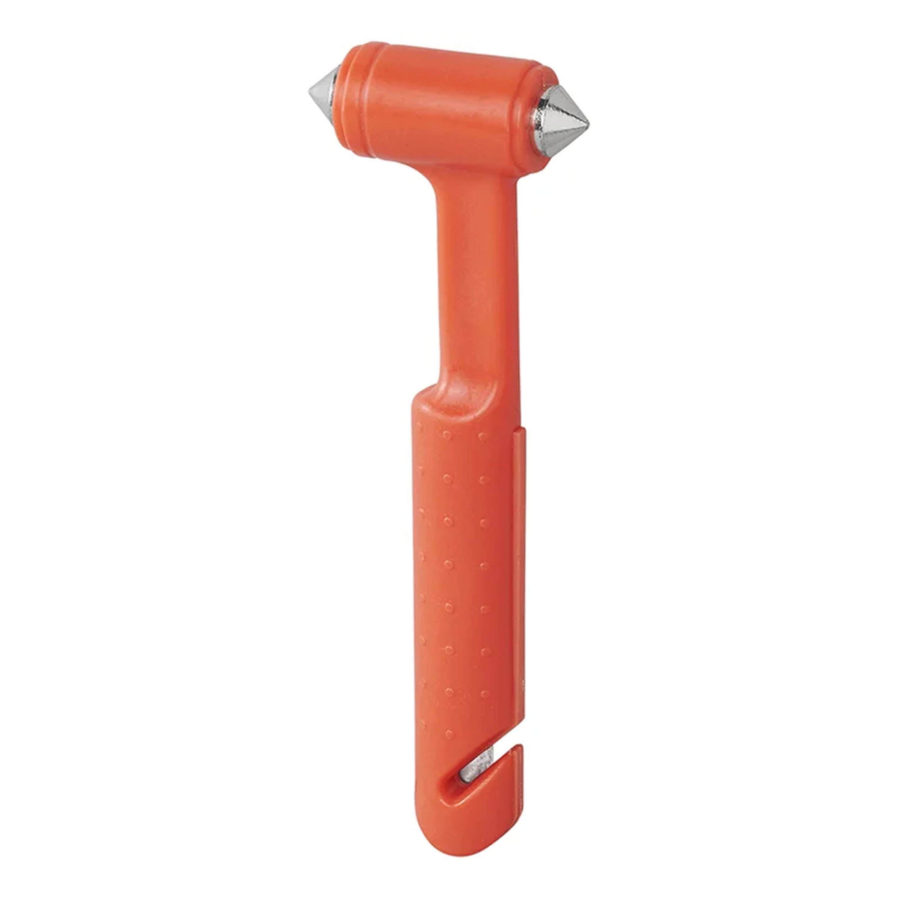 Veiligheidshamer met gordelsnijder - incl. houder - oranje - noodhamer -