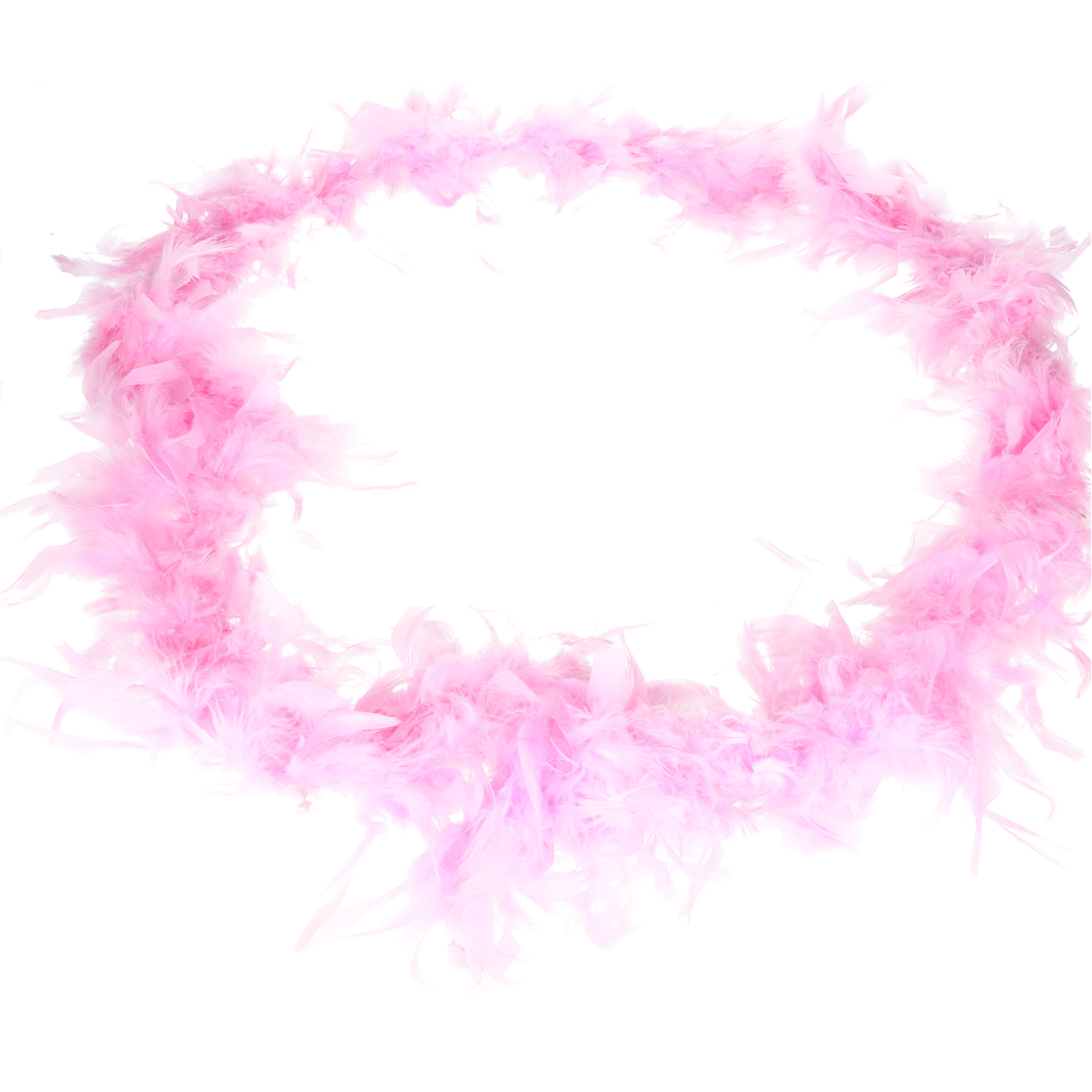 Boa kerstslinger - lichtroze - 180 cm - kerstboomversiering -