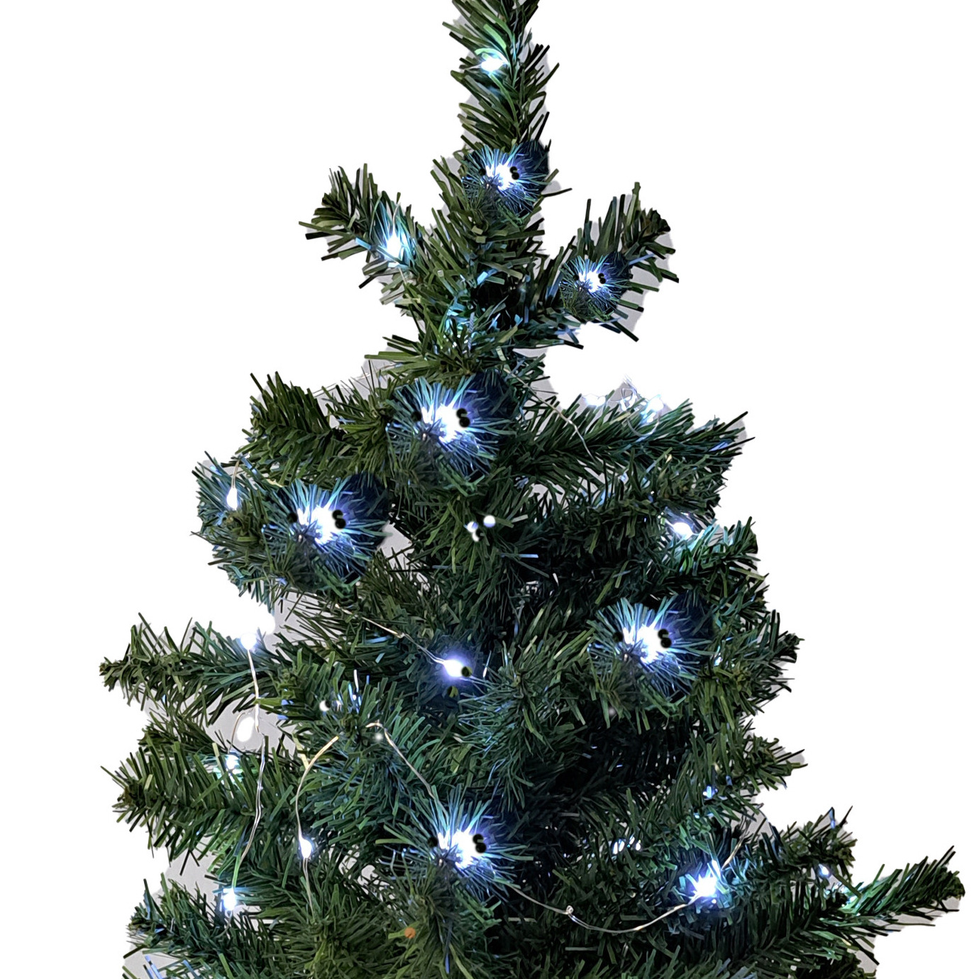 Lichtslinger/lichtsnoer LED verlichting - 2 meter/20 lampjes - helder wit - fairy lights -