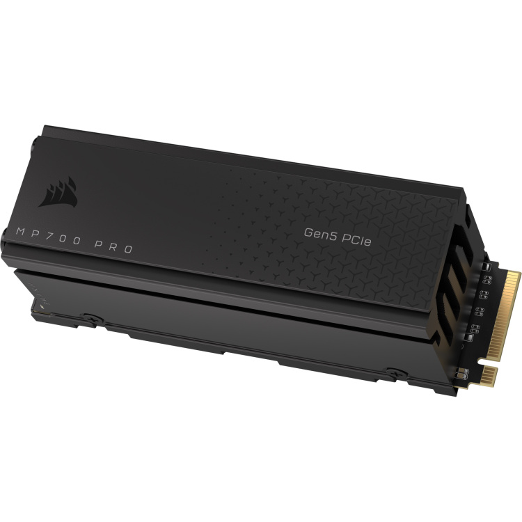 Corsair MP700 PRO met luchtkoeler 1 TB ssd PCIe Gen5 x4 NVMe 2.0, M.2 2280, 3D TLC NAND