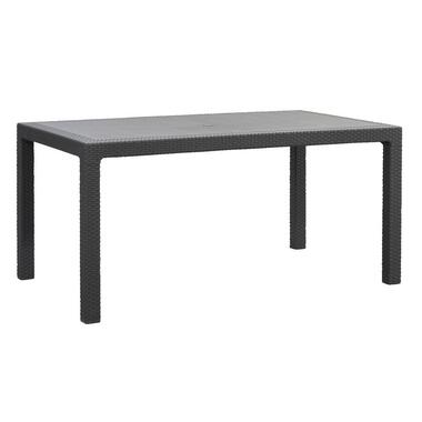 Keter tafel Melody - grijs - 160x94,5x74,5 cm - Leen Bakker