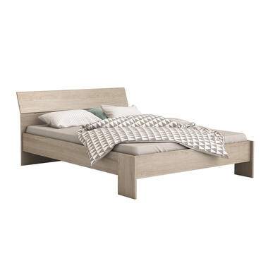 Bed Pricy - eikenkleur - 140x190/200 cm - Leen Bakker