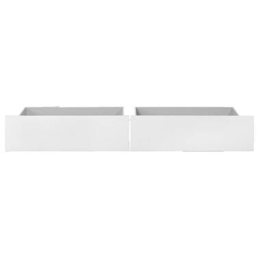 Opberglades Tempo - wit - 31x99x70 cm - Leen Bakker