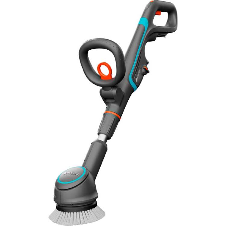 GARDENA AquaBrush Compact accu-multireiniger 02/18V P4A Solo vloerreiniger 14840-55, POWER FOR ALL ALLIANCE, accu en lader niet inbegrepen
