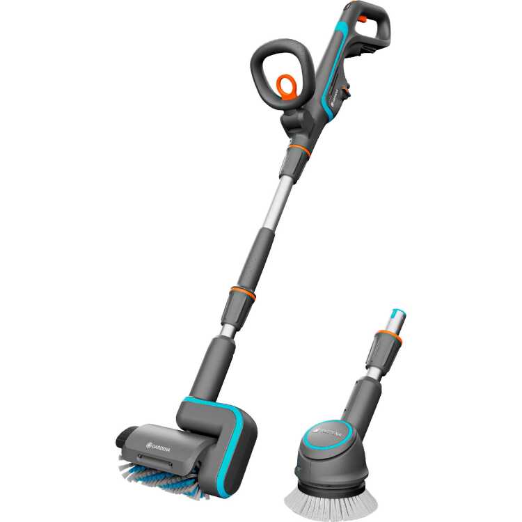 GARDENA AquaBrush Universal accu-multireiniger 04/18V P4A Solo vloerreiniger 14842-55, POWER FOR ALL ALLIANCE, accu en lader niet inbegrepen