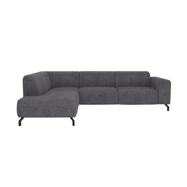 Hoekbank Otis links - grafiet - blauw - Leen Bakker