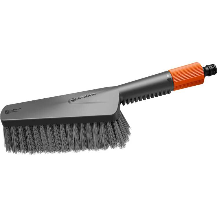 GARDENA Cleansystem handborstel M Soft, met slangaansluiting wasborstel 18841-20