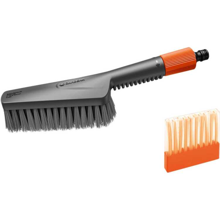 GARDENA Cleansystem schoonmaakset met handborstel S Soft, zeepstaafjes wasborstel 18860-20