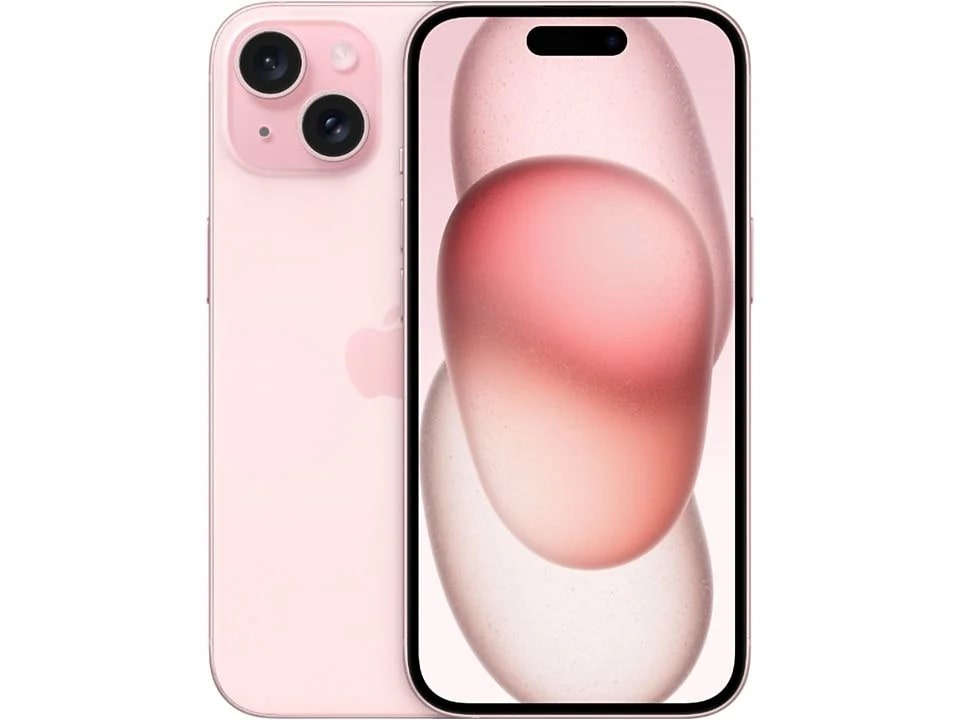 Apple iPhone 15 128GB Smartphone Roze