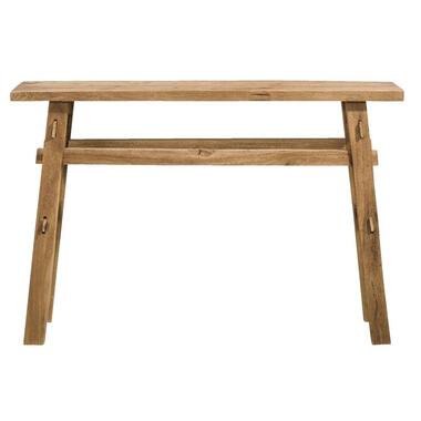 Sidetable Viktor - naturel - 80x120x30 cm - Leen Bakker