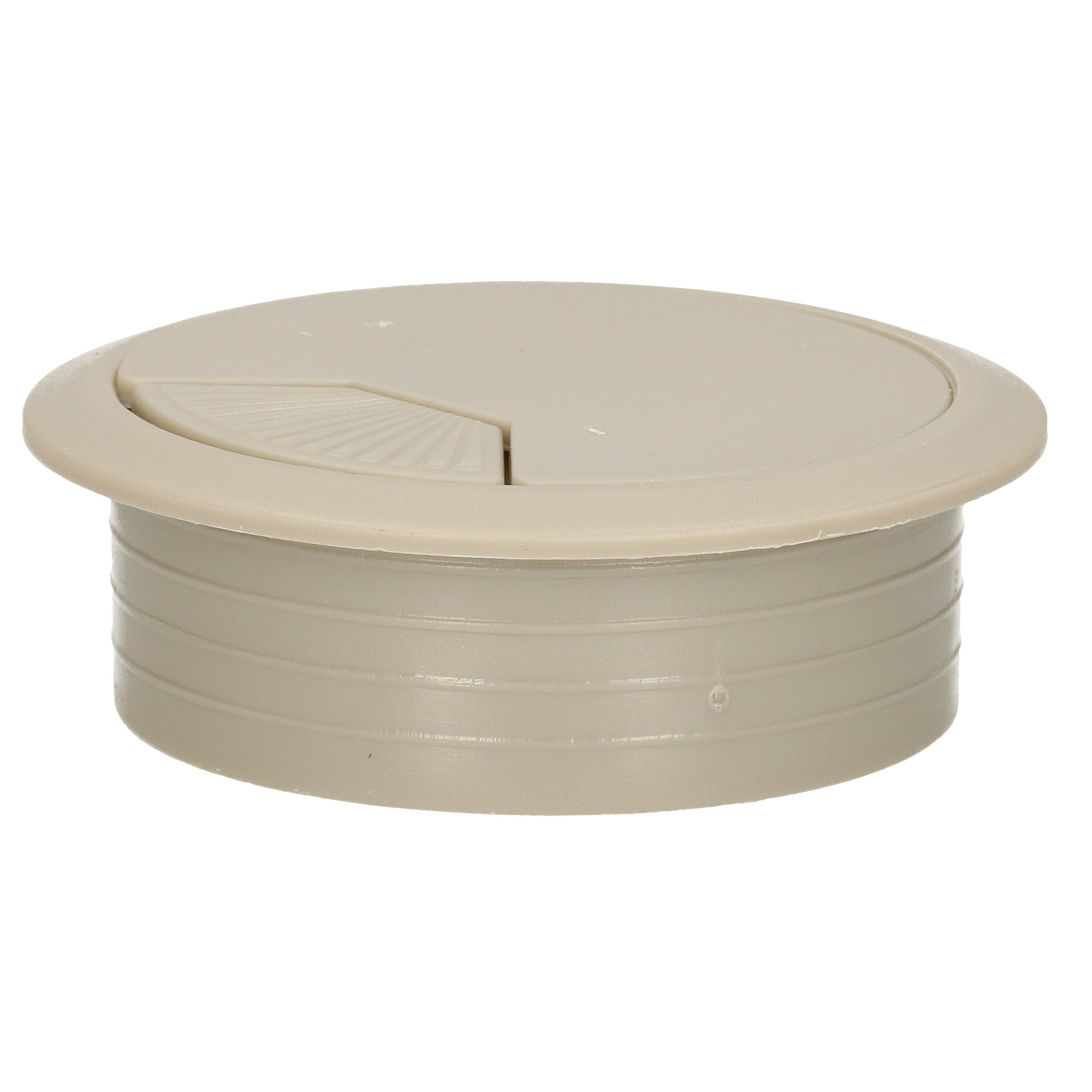 AMIG Kabeldoorvoer - kunststof dop met opening - Dia 60 mm x H20 mm - grijs -