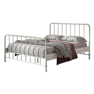 Vipack bed Bronxx - wit - 160x200 cm - Leen Bakker
