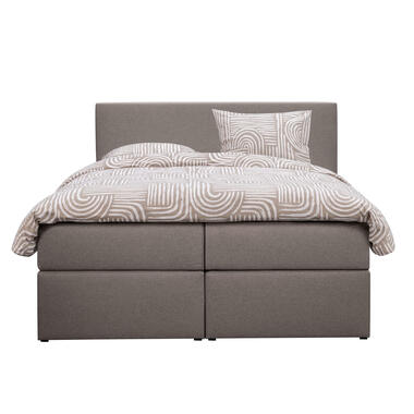 Boxcombinatie Orebro 6-delig - taupe - 180x200 cm - Leen Bakker