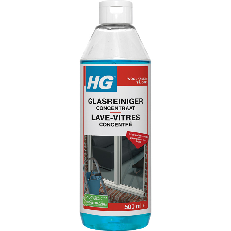 HG glasreiniger concentraat 500ml glasreiniger