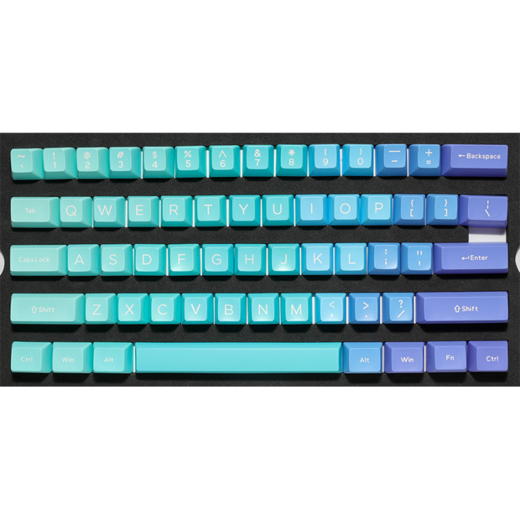 Ducky Azure SA keycaps keycaps