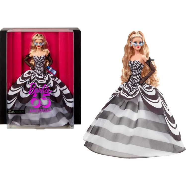 Mattel Signature 65e verjaardagsexemplaar - HRM58 pop