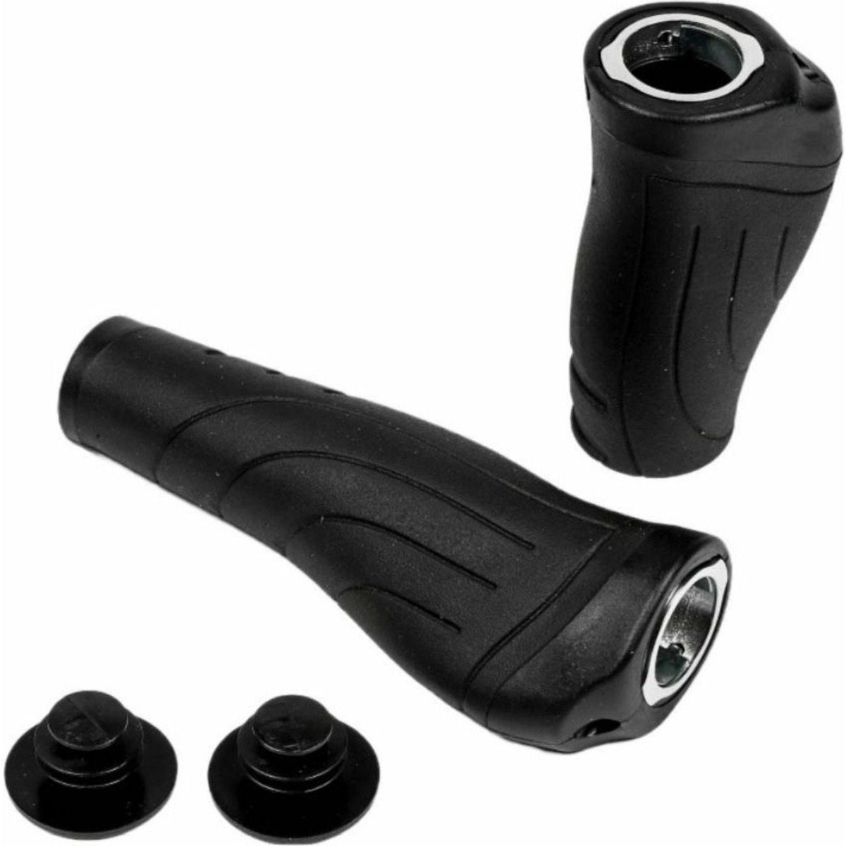 Fietshandvatten - 140 en 95 mm - incl. stuurdoppen - fiets met versnellingen -