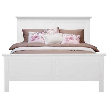 Bed Fleur - wit - 140x200 cm - Leen Bakker