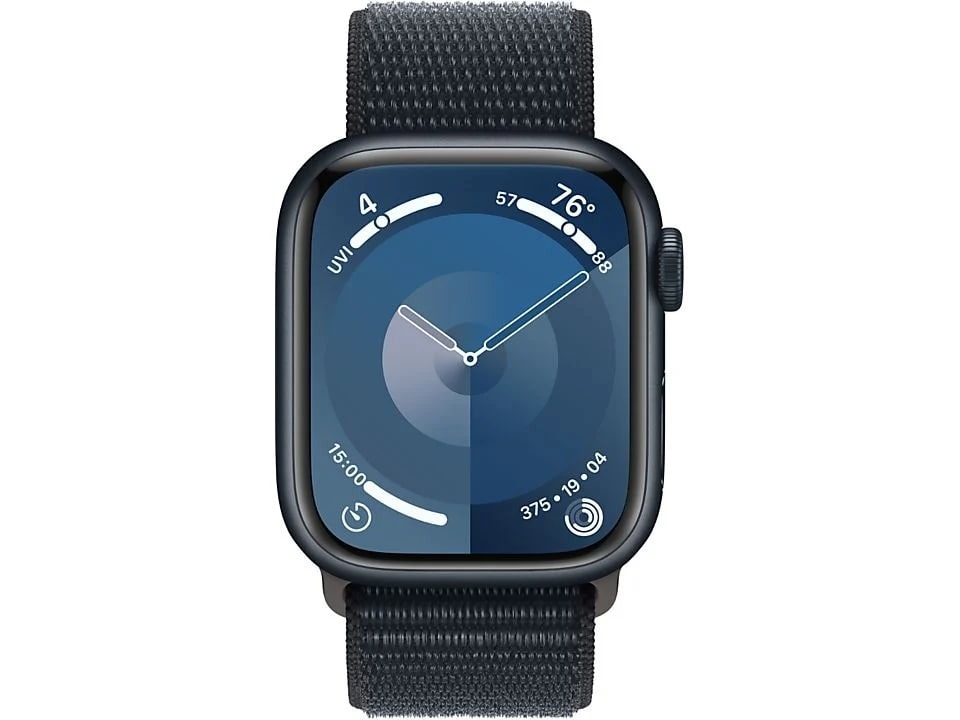 Apple Watch Series 9 41mm Midnight Aluminium Sport Loop Smartwatch