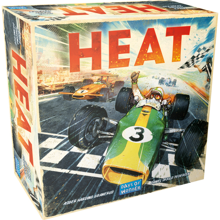 Asmodee HEAT bordspel Nederlands, 1 - 6 spelers, 30 - 60 minuten, Vanaf 10 jaar