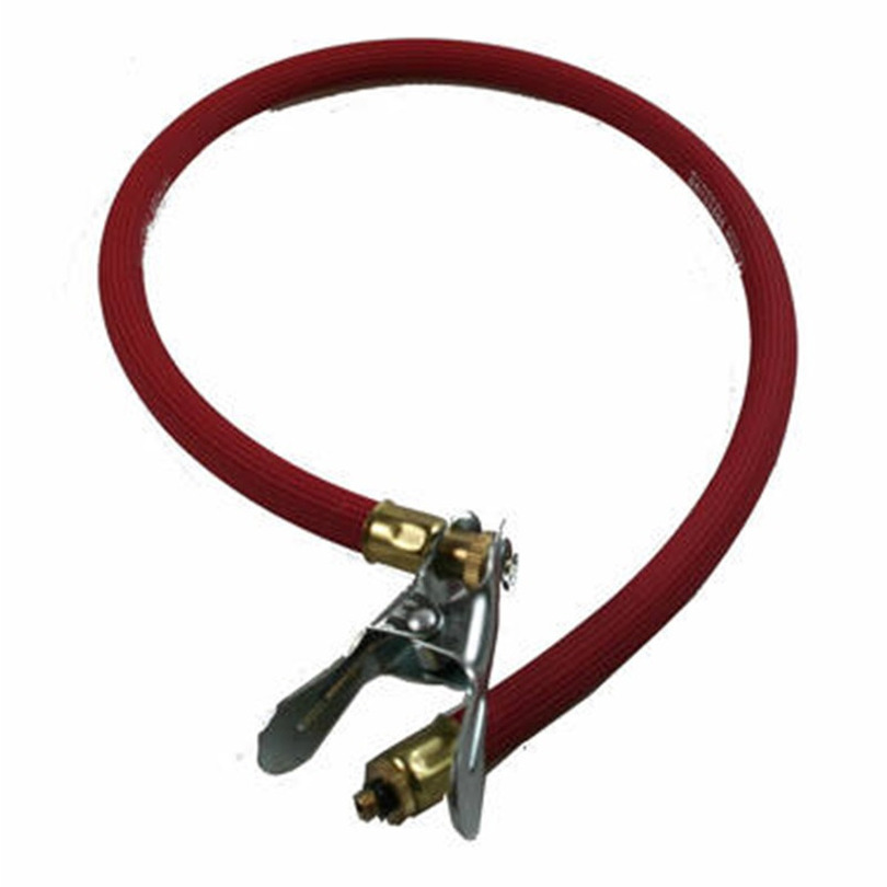 Fietspomp slang - universeel - jumbo - high pressure - rood -