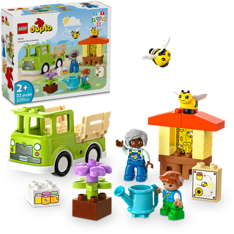 LEGO DUPLO - Bijen en bijenkorven constructiespeelgoed 10419