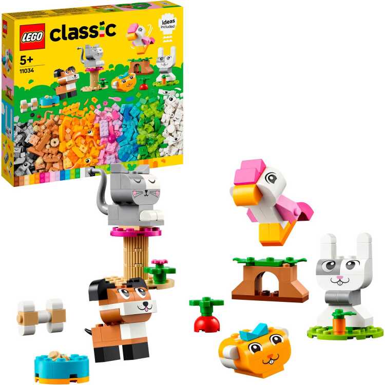 LEGO Classic - Creatieve huisdieren constructiespeelgoed 11034