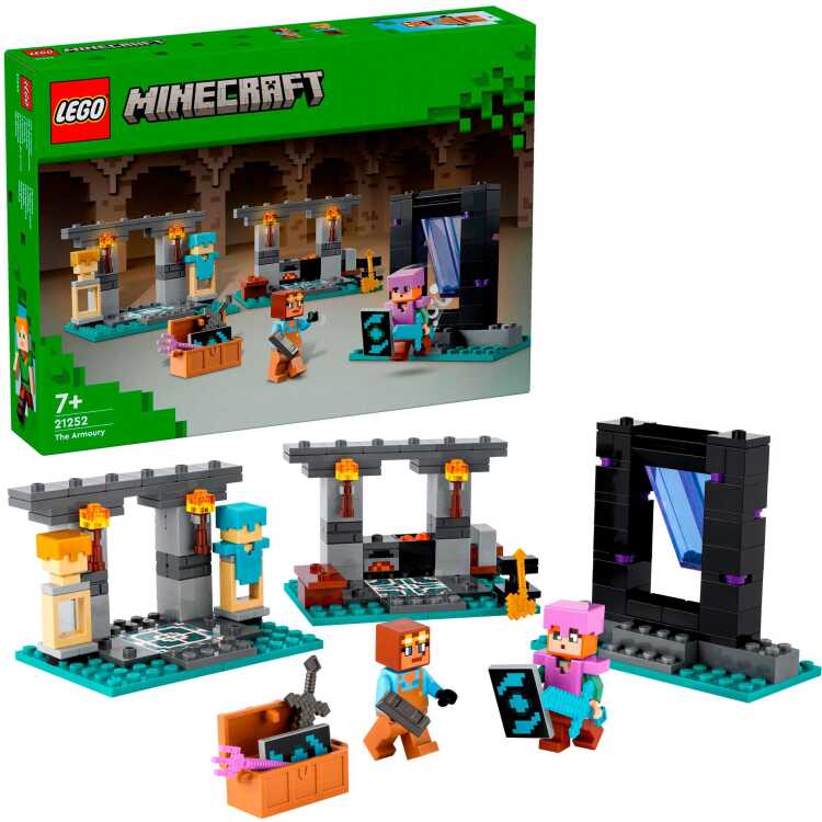LEGO Minecraft - De wapensmederij constructiespeelgoed 21252