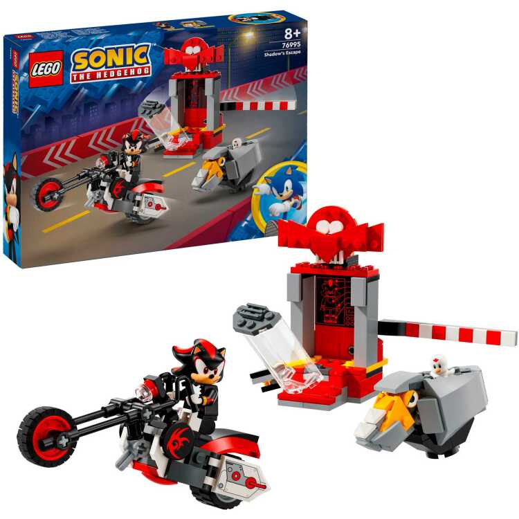 LEGO Sonic the Hedgehog - Shadow the Hedgehog ontsnapping constructiespeelgoed 76995