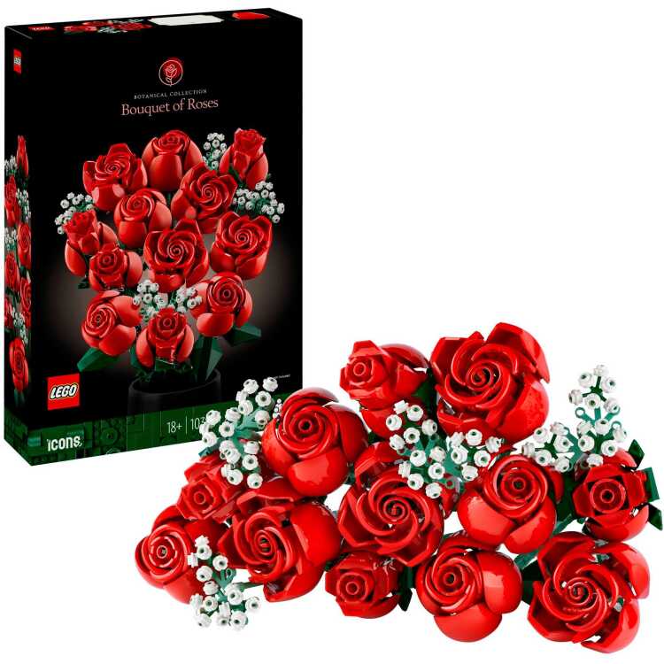 LEGO Botanical Collection - Rozenboeket constructiespeelgoed 10328