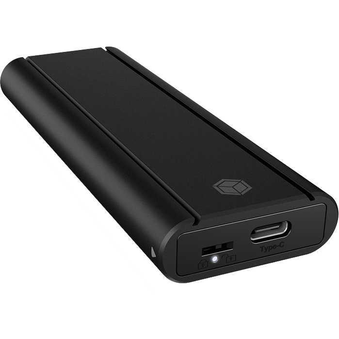 ICY BOX IB-1807MT-C31 externe behuizing USB-A 3.2 (10 Gbit/s), USB-C 3.2 (10 Gbit/s)