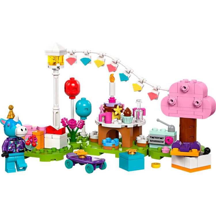 LEGO Animal Crossing - Julians verjaardagsfeestje constructiespeelgoed 77046