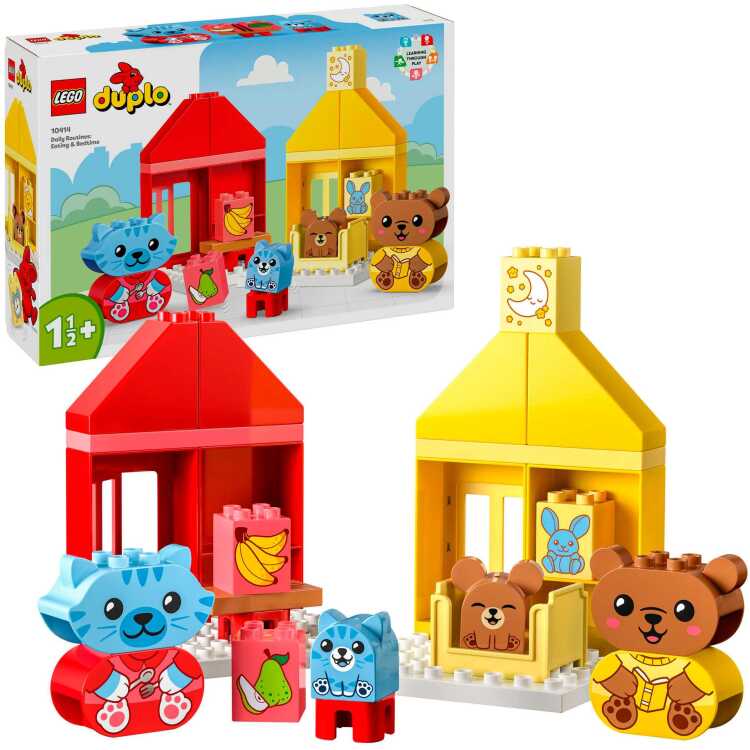 LEGO DUPLO - Dagelijkse gewoontes - Eten en slapen constructiespeelgoed 10414