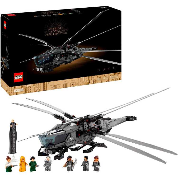 LEGO Icons - Dune Atreides Royal Ornithopter constructiespeelgoed 10327