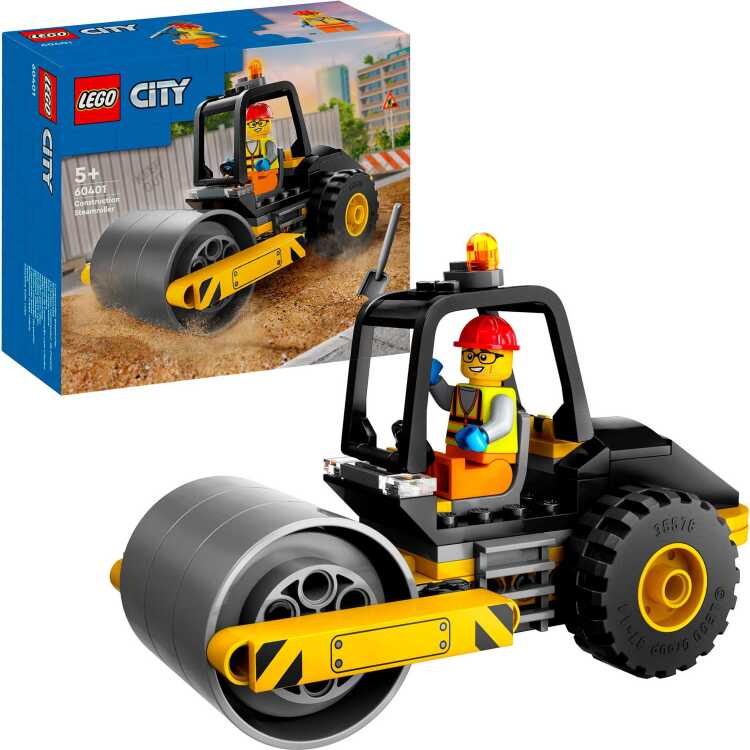 LEGO City - Stoomwals constructiespeelgoed 60401