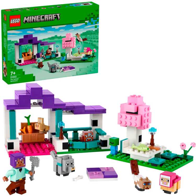 LEGO Minecraft - De dierenopvang constructiespeelgoed 21253