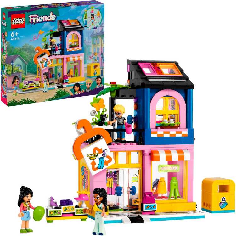 LEGO Friends - Vintage kledingwinkel constructiespeelgoed 42614