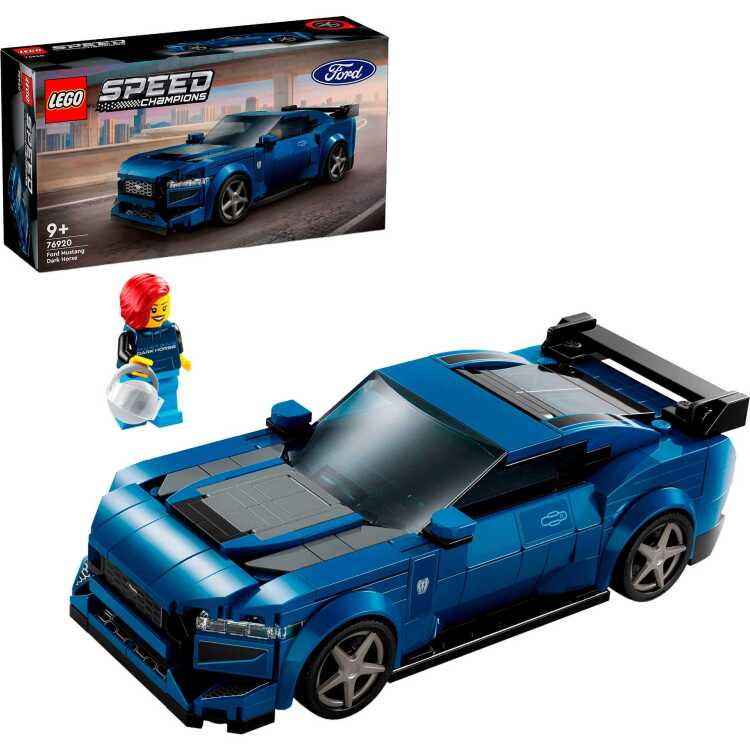 LEGO Speed Champions - Ford Mustang Dark Horse sportwagen constructiespeelgoed 76920