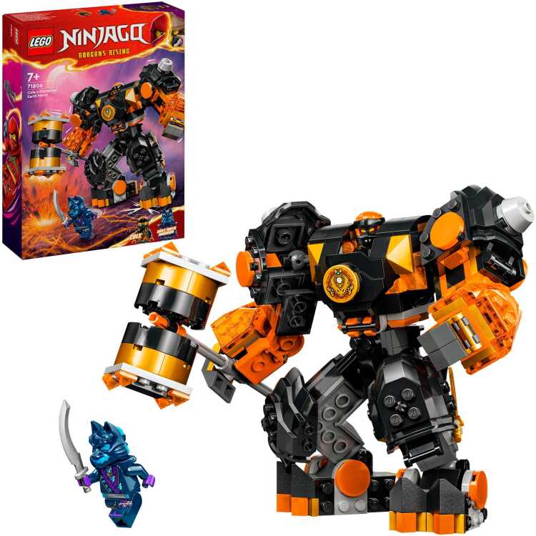 LEGO Ninjago - Cole's elementaire aardemecha constructiespeelgoed 71806