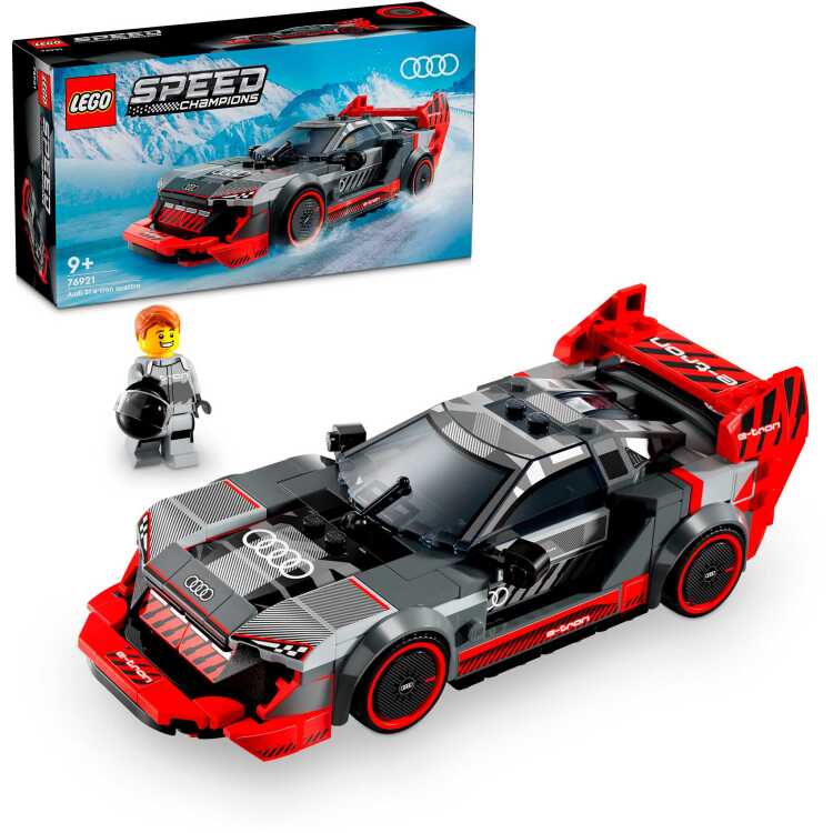 LEGO Speed Champions - Audi S1 e-tron quattro racewagen constructiespeelgoed 76921