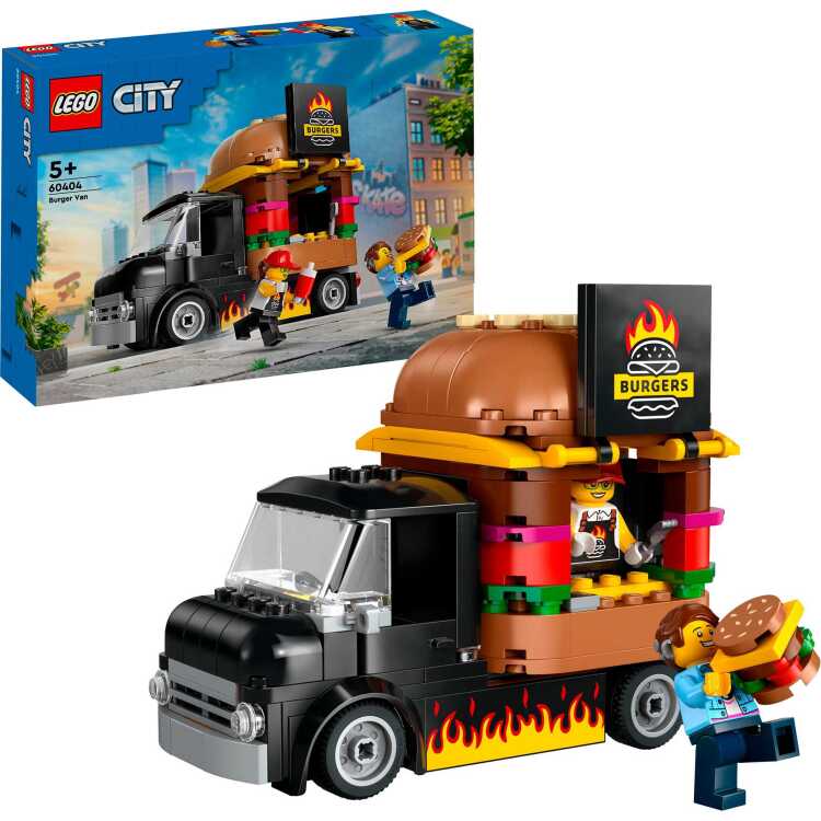 LEGO City - Hamburgertruck constructiespeelgoed 60404