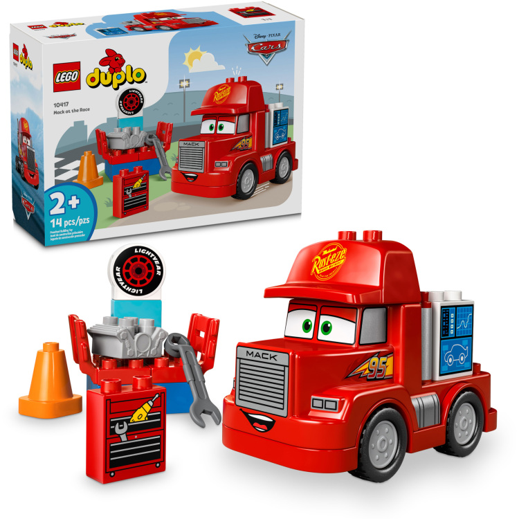 LEGO DUPLO - Mack bij de race constructiespeelgoed 10417