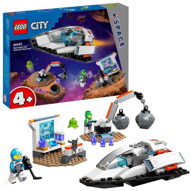 LEGO City - Ruimteschip en ontdekking van asteroïde constructiespeelgoed 60429