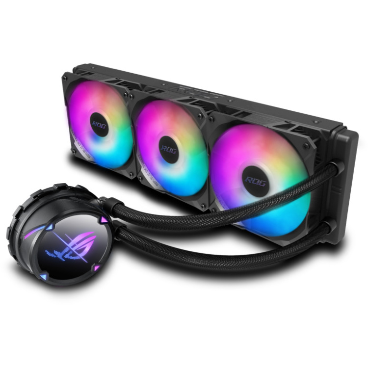 ASUS ROG STRIX LC II 360 ARGB waterkoeling 4-pins PWM fan-connector