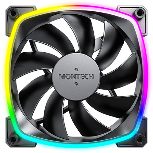 Montech AX120 PWM case fan 4-pin PWM