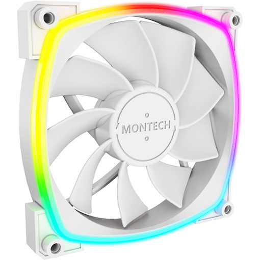 Montech RX120 PWM case fan 4-pin PWM + 3-pin ARGB